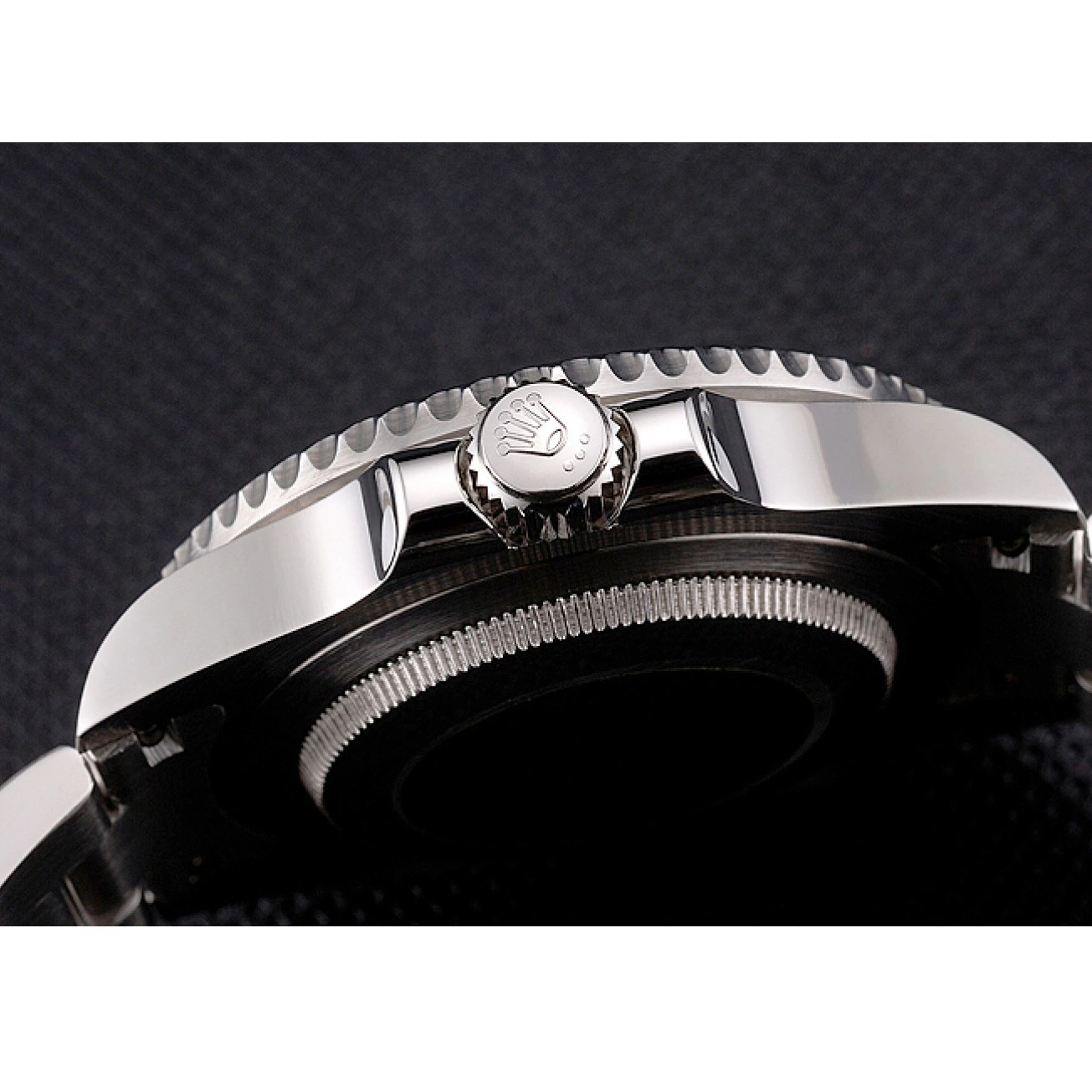 Good Copy Rolex Watches Rolex Dial Swiss Case Date Small Steel Black Bezel And Submariner Stainless And Bracelet 0803